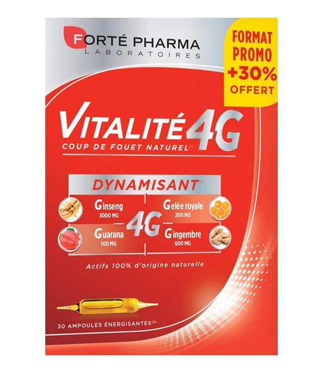 FORTÉ PHARMA | VITALITÉ 4G DYNAMISANT